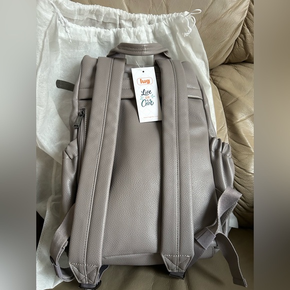Lug Hatchback Classic VL Backpack Pearl Grey NEW - Picture 7 of 14